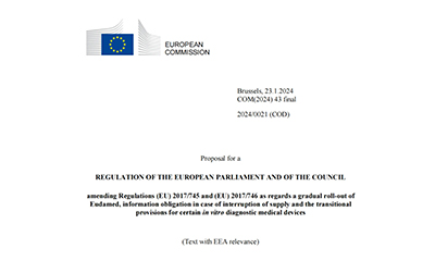欧盟委员会发布新提案：IVDR过渡期再次延长！